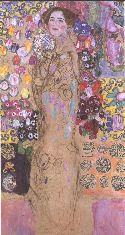 Porträt von Maria Munk von Gustav Klimt